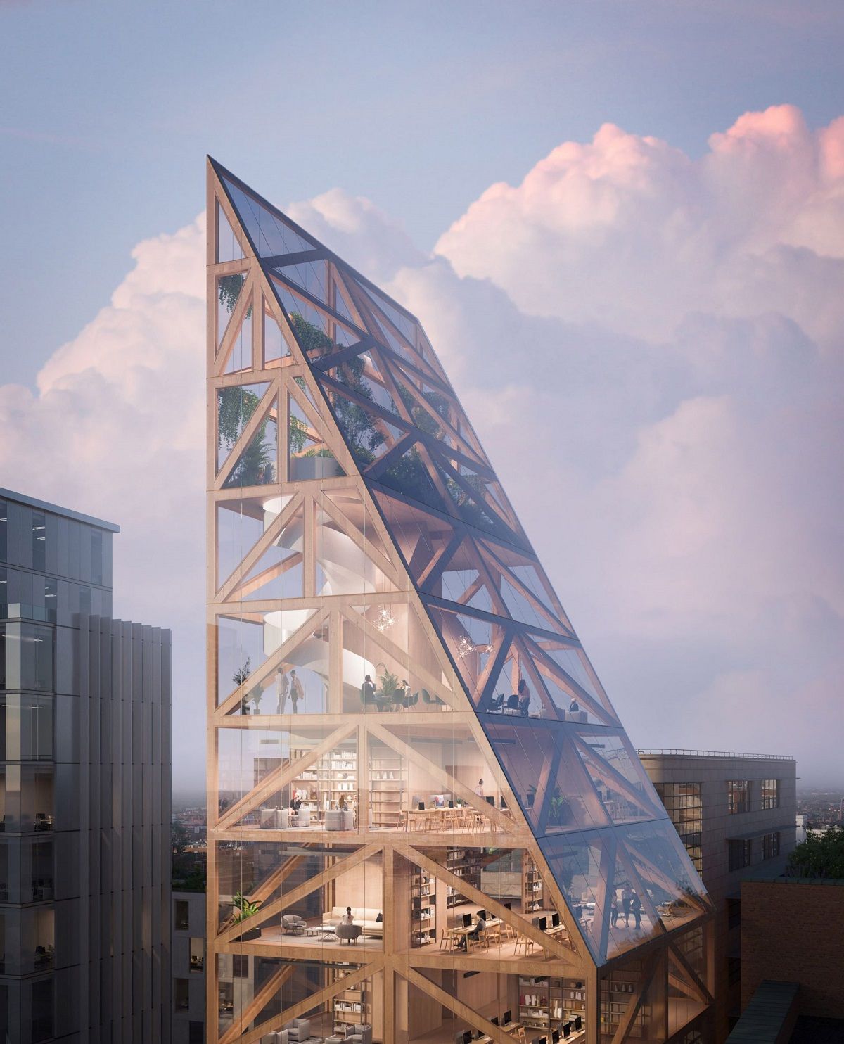 欧洲最高木结构建筑 | 都柏林多层木质建筑-3