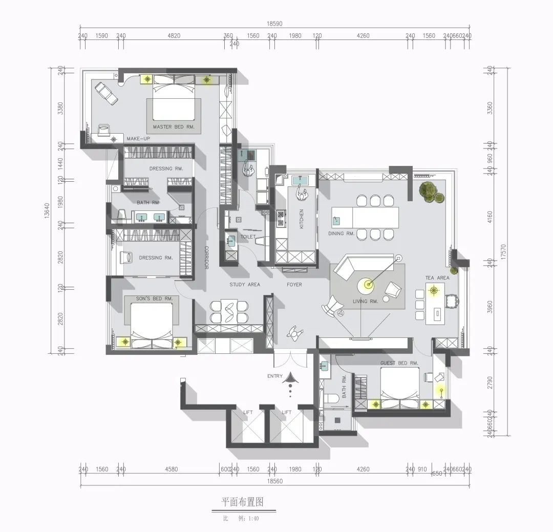 中铁阅山湖‧云著丨中国贵阳丨阿杜全案設計師務所-71