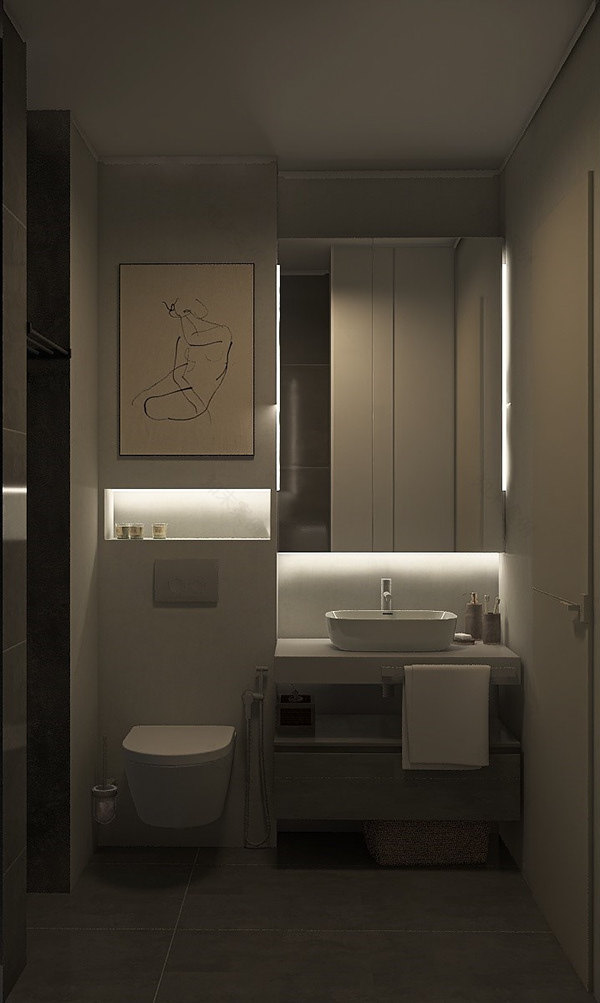 25平温馨二人“家庭小窝”室内设计-14