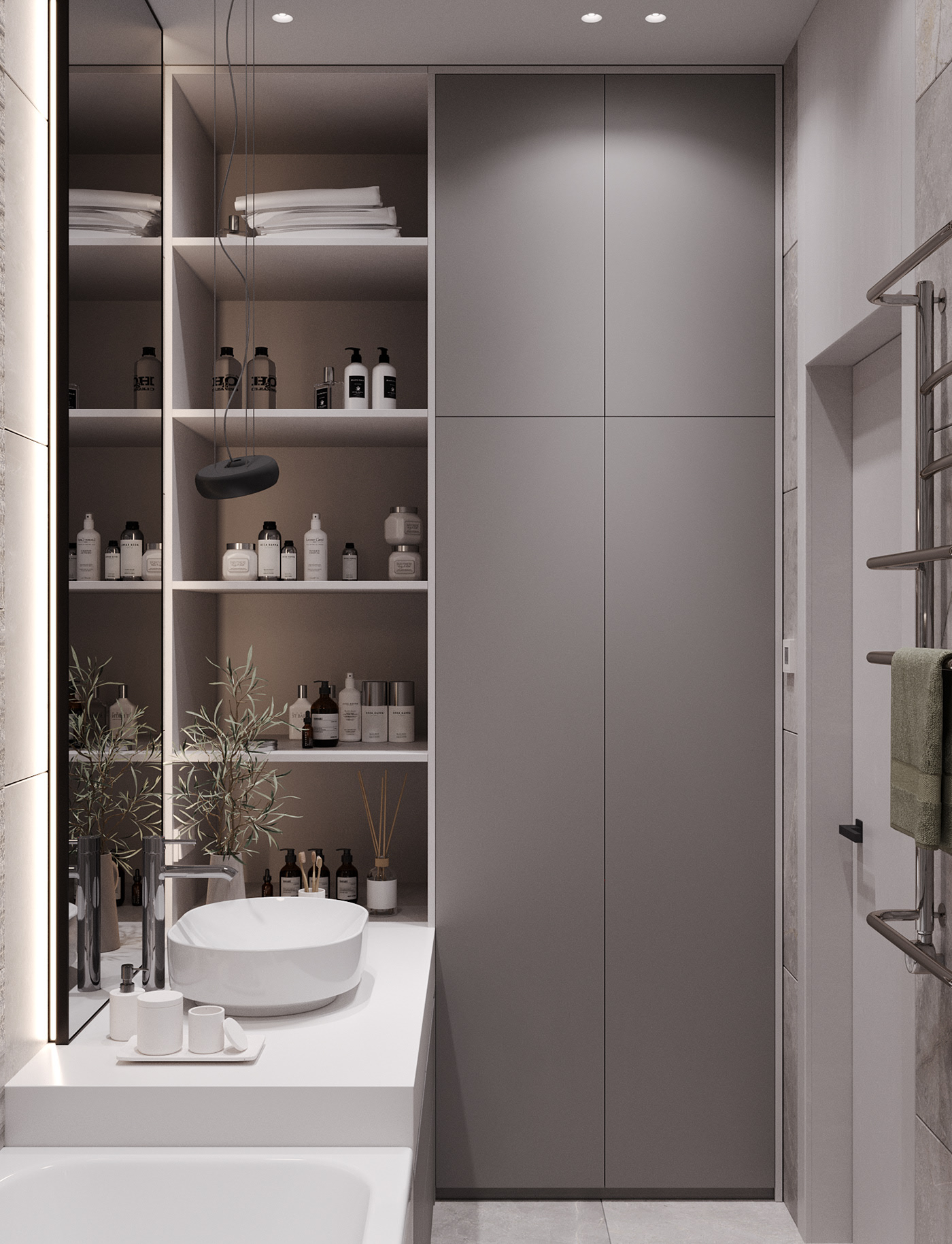 81㎡原木与灰 让简约更有格调！-19