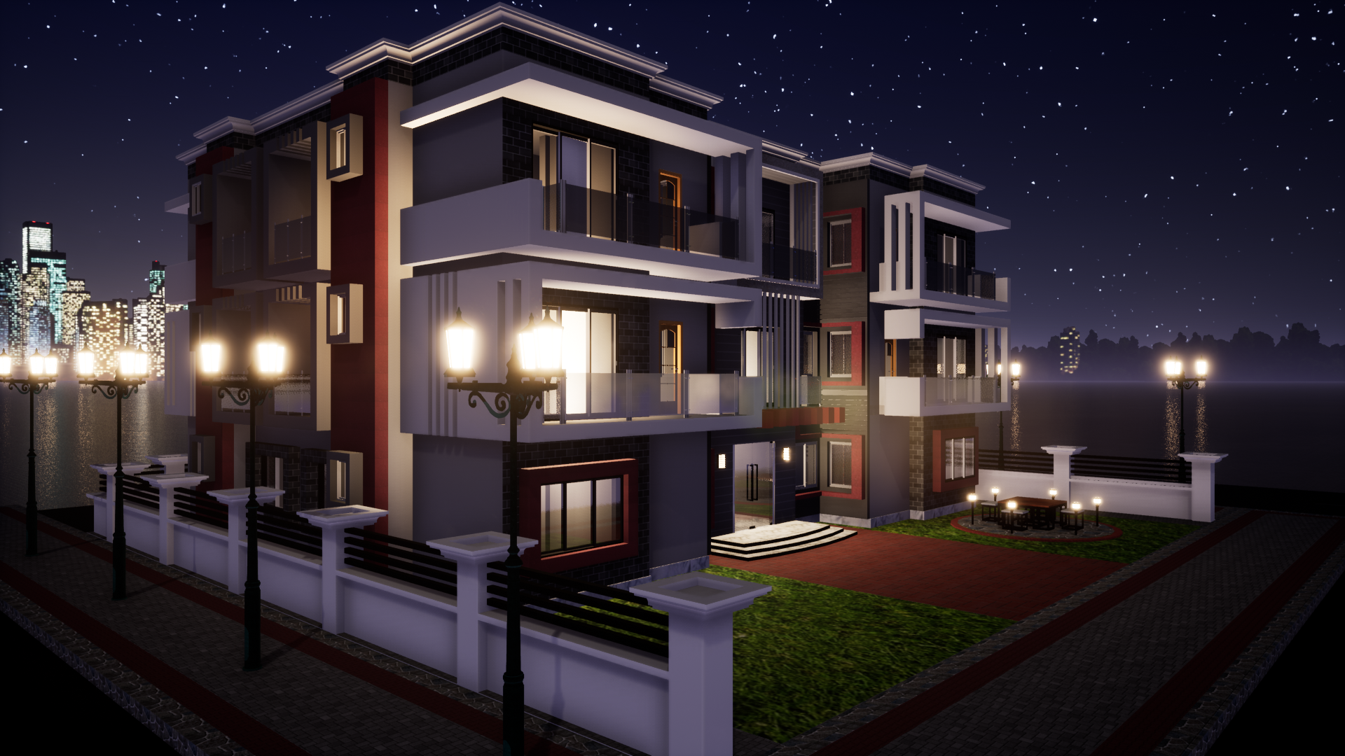 2BHK Apartment Building-5