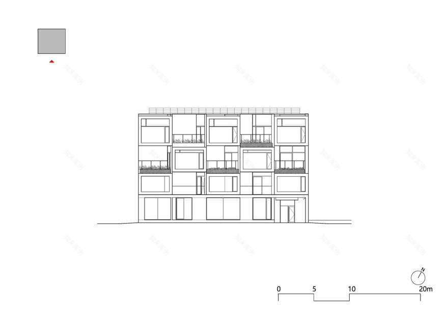 曲折红砖外立面的电影公司办公楼设计丨韩国京畿道丨戈者设计-35