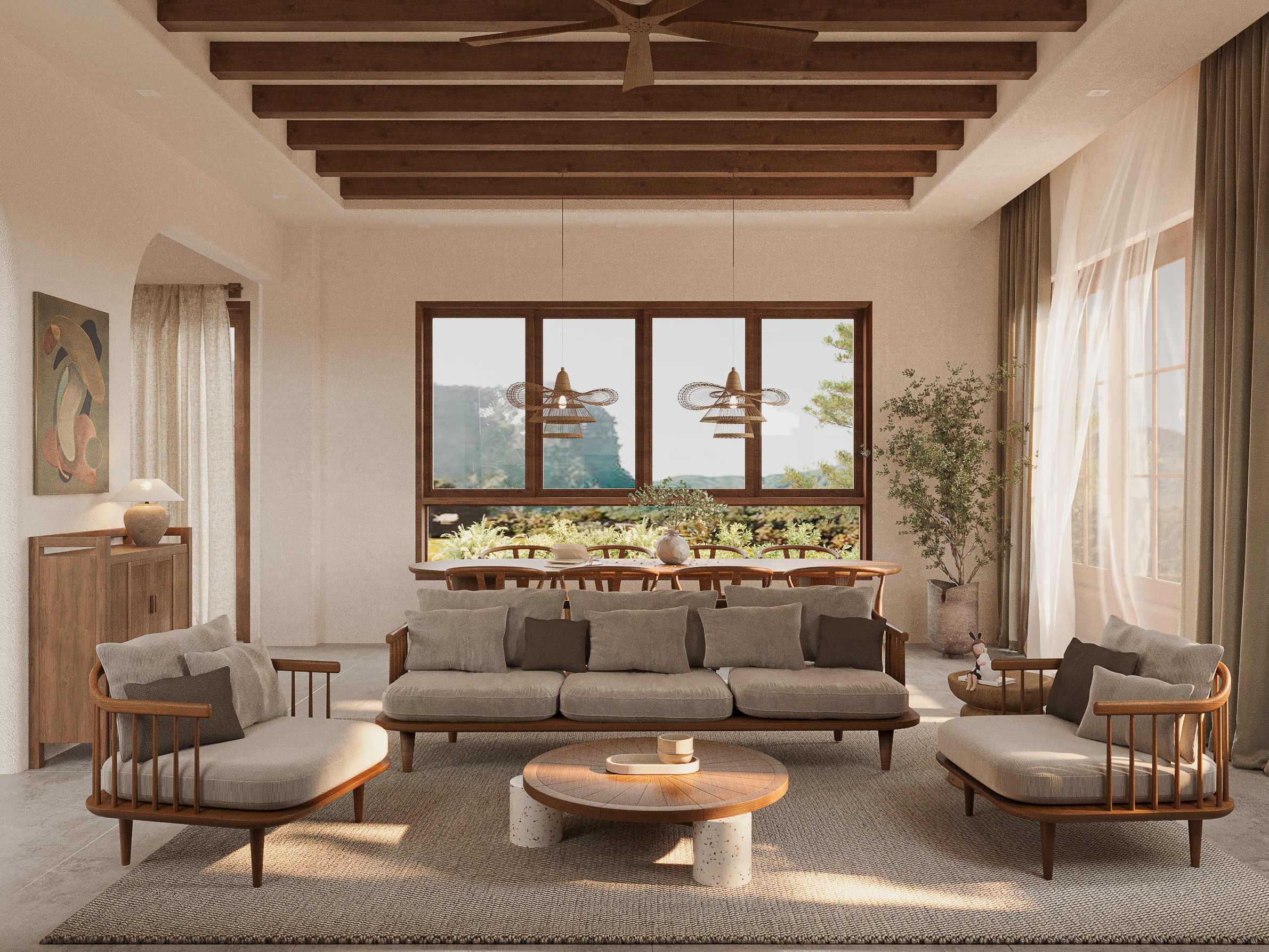 Tropical Scandinavian Villa in Vietnam-10