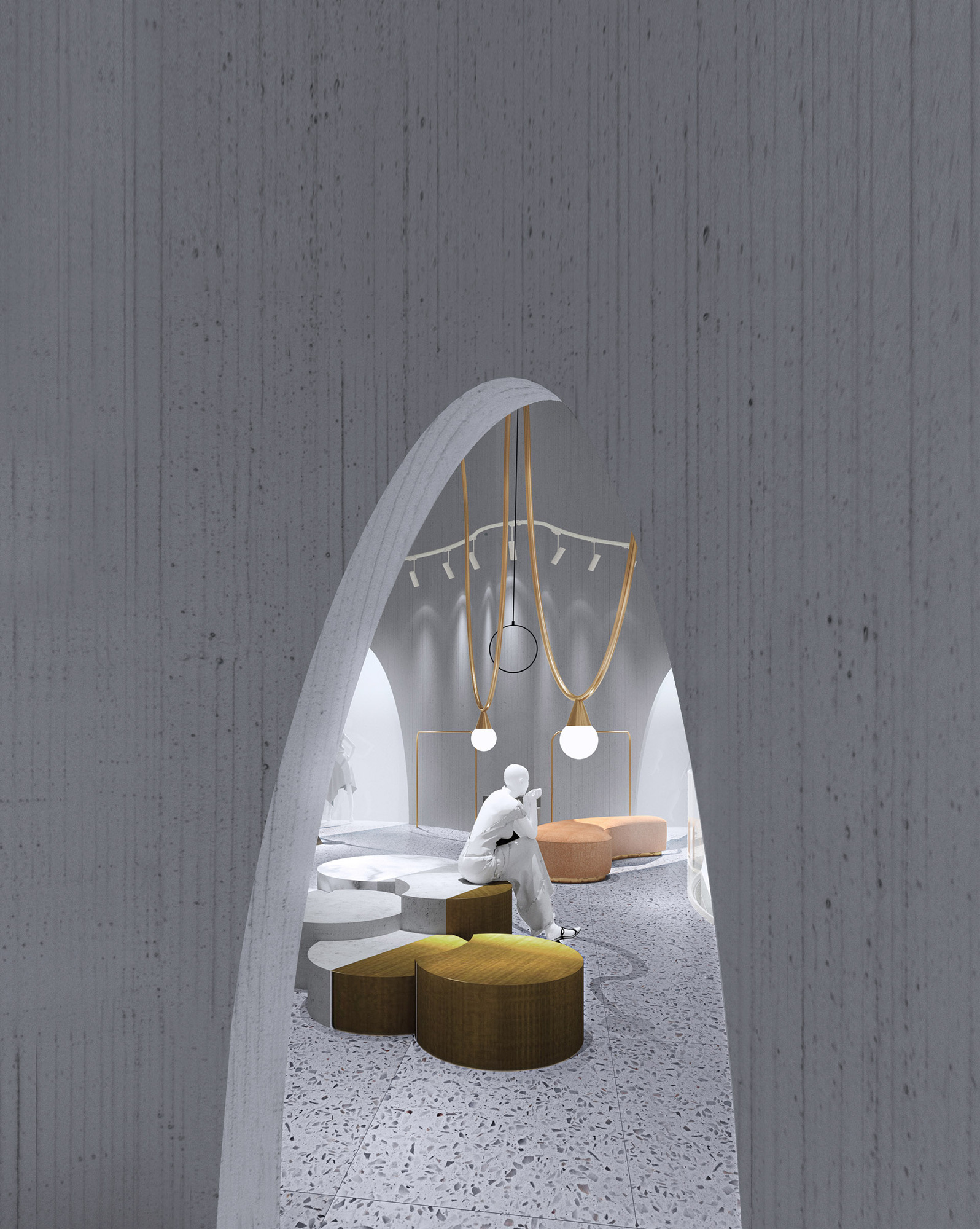 COS·服装品牌展示空间概念设计方案丨卓美设计-31