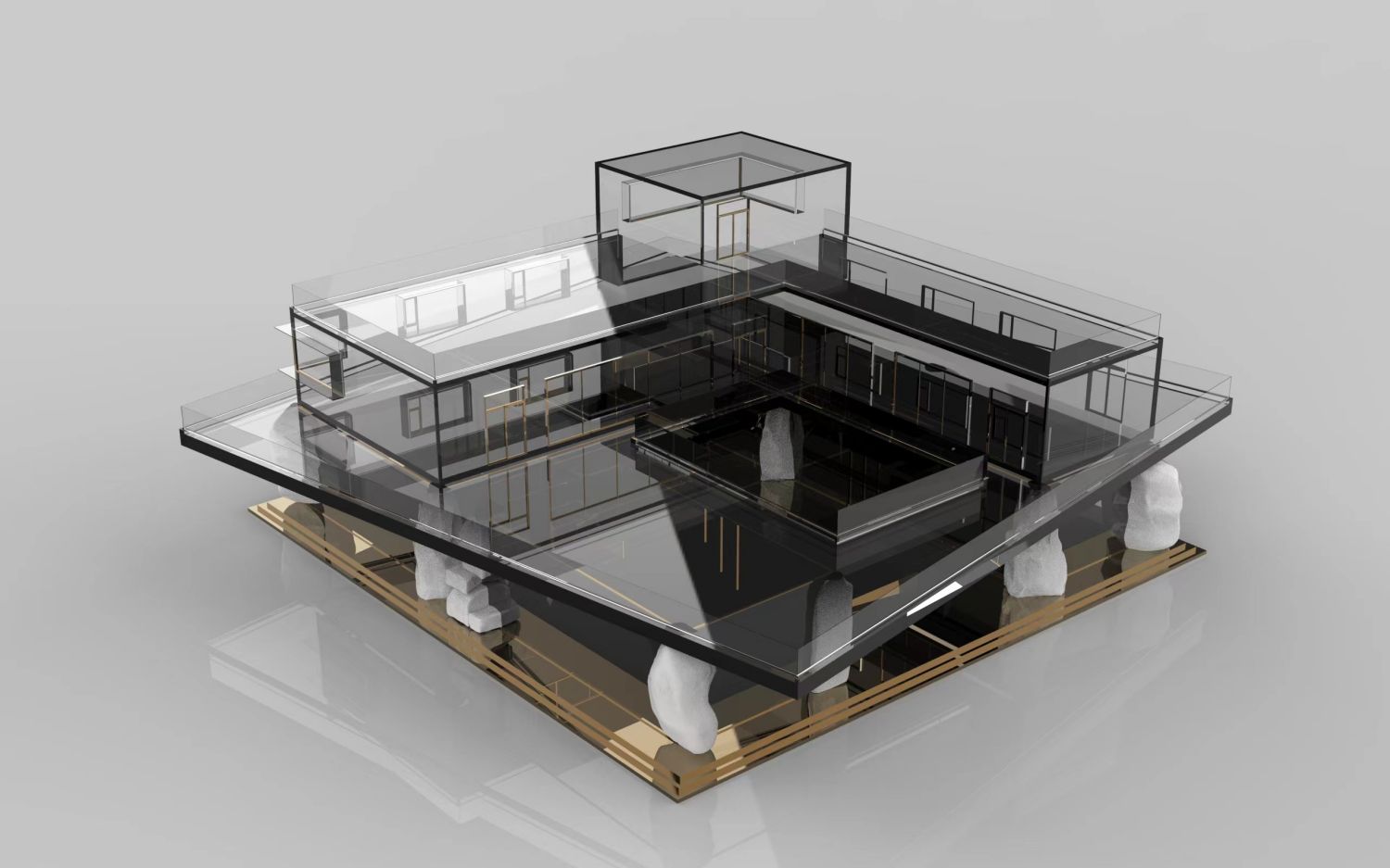 白水湖酒店旧房改造设计丨中国绵阳丨六器设计-29