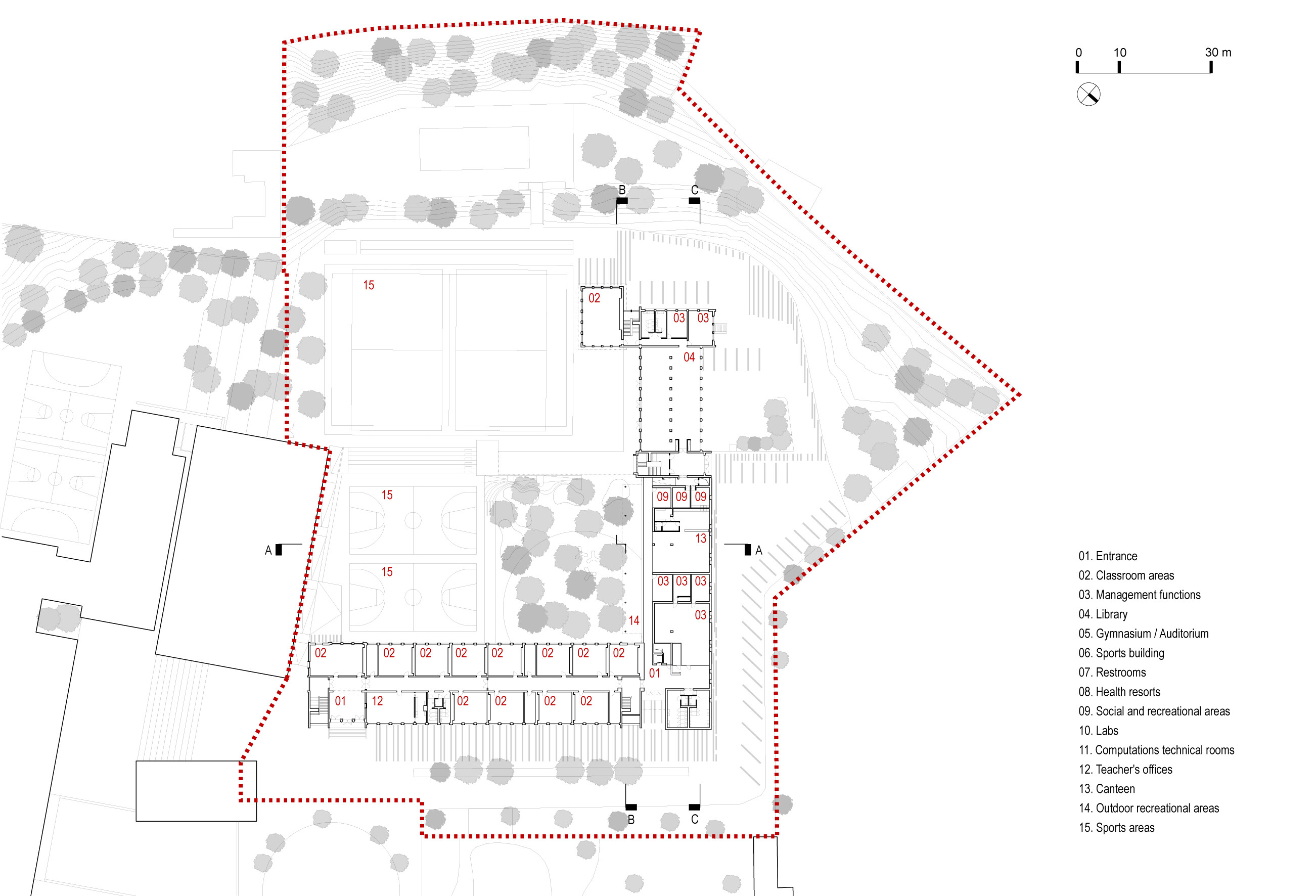葡萄牙 Rainha d· Amélia 中学室内设计-26