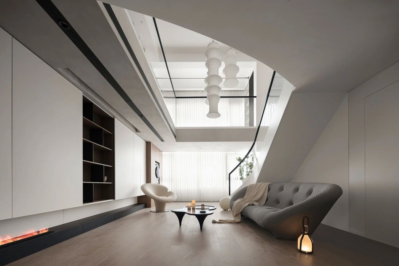 悬浮式电视背景墙设计-74