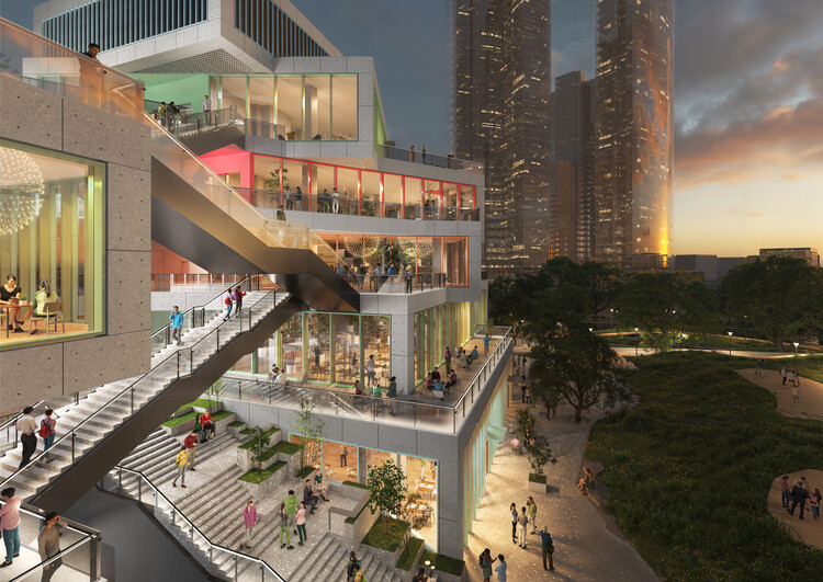 在中国成都麓湖生态城商业综合体设计 丨中国成都丨MVRDV-3