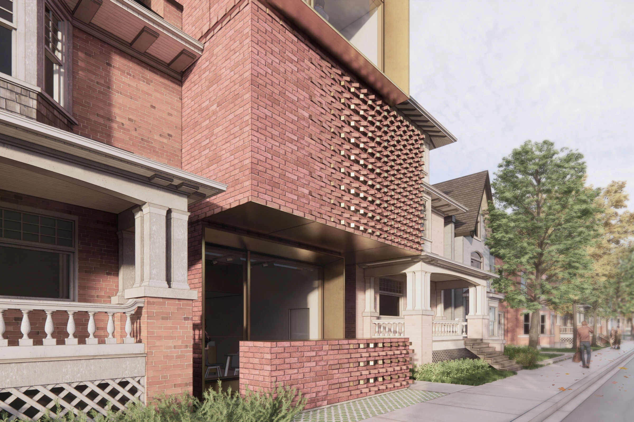 HiLo Hybrid · 多伦多小街区创新高密度住宅设计丨加拿大多伦多丨Phaedrus Studio-10