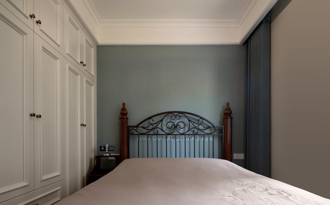 复古美式田园四室两厅设计-40