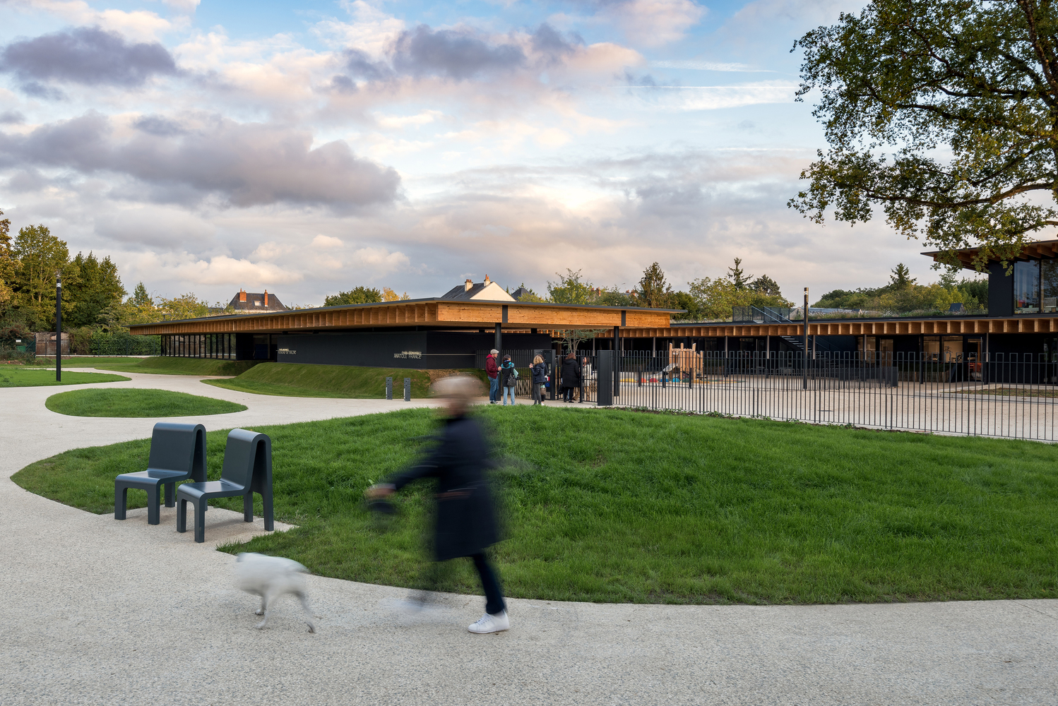 法国带有运动设施的学校综合体-6