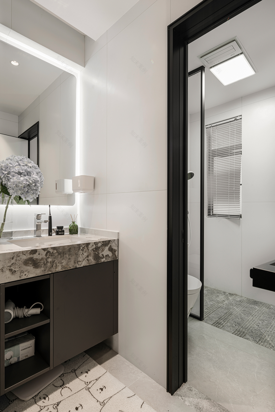 繁花似锦 · 现代极简私宅设计丨广州艺鸿装饰-46