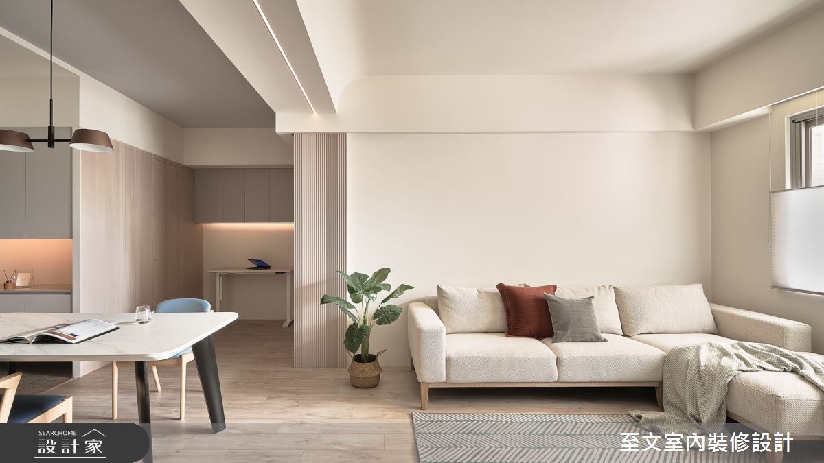 至文·曦影·北欧风·29坪设计案例丨至文室内装修设计-4