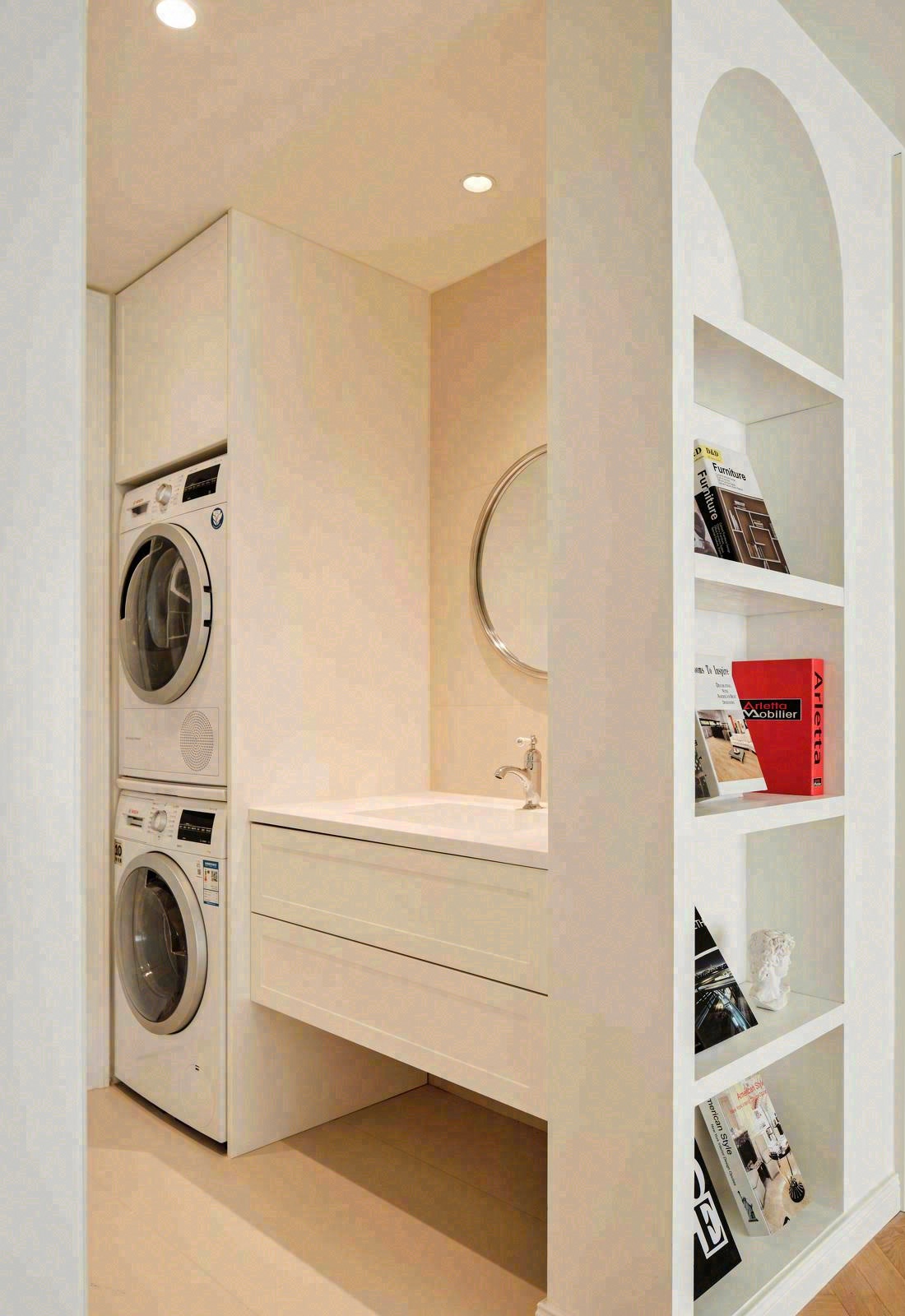 奶油轻法式平层设计-33