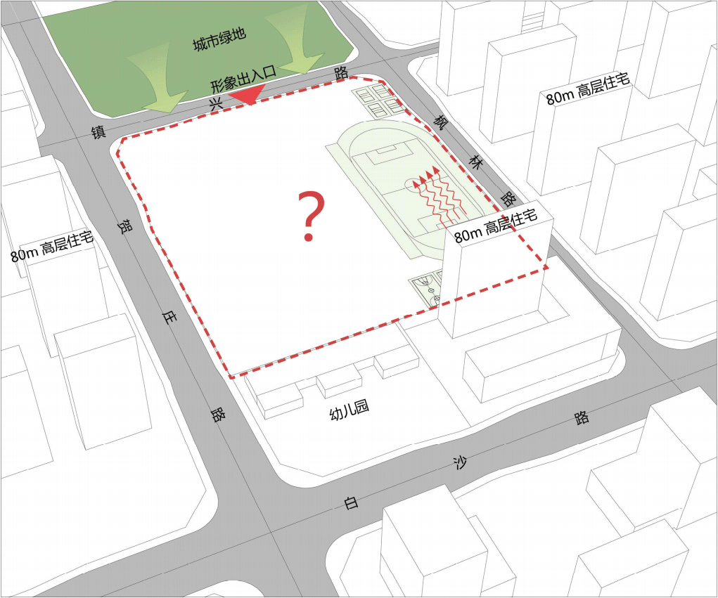 郑东新区白沙片区教育建筑丨中国白沙丨徐辉设计-18