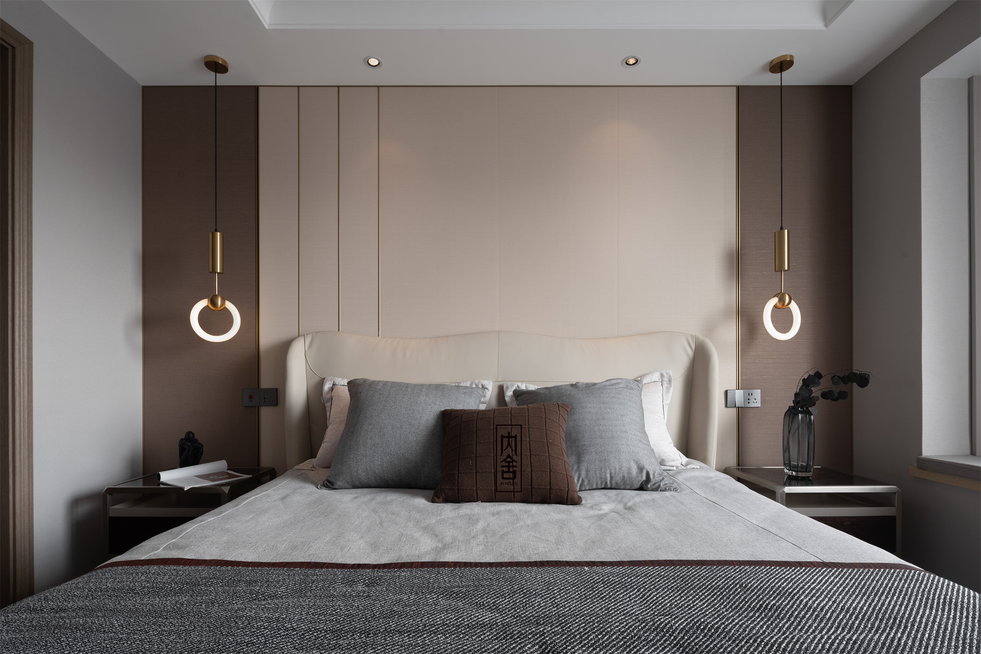 遇见·秋天 · 现代轻奢四居室设计丨美国西雅图丨内舍整体软装-25