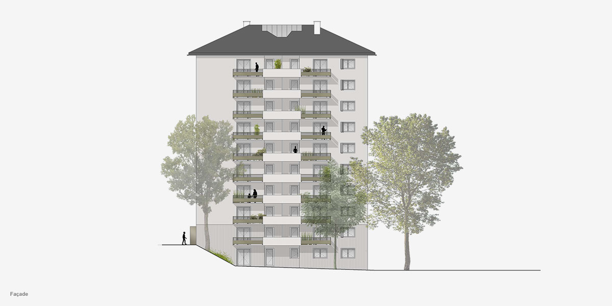 Renouvellement urbain de l'îlot Ramadier - CoCo architectureCoCo architecture-5