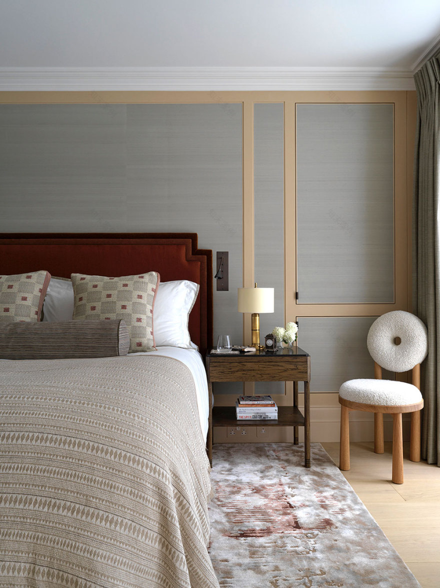 伦敦优雅新古典公寓设计-11