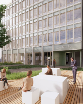 Rockstone Rotebühlstraße 办公楼翻新与扩建丨德国斯图加特丨Blocher Partners