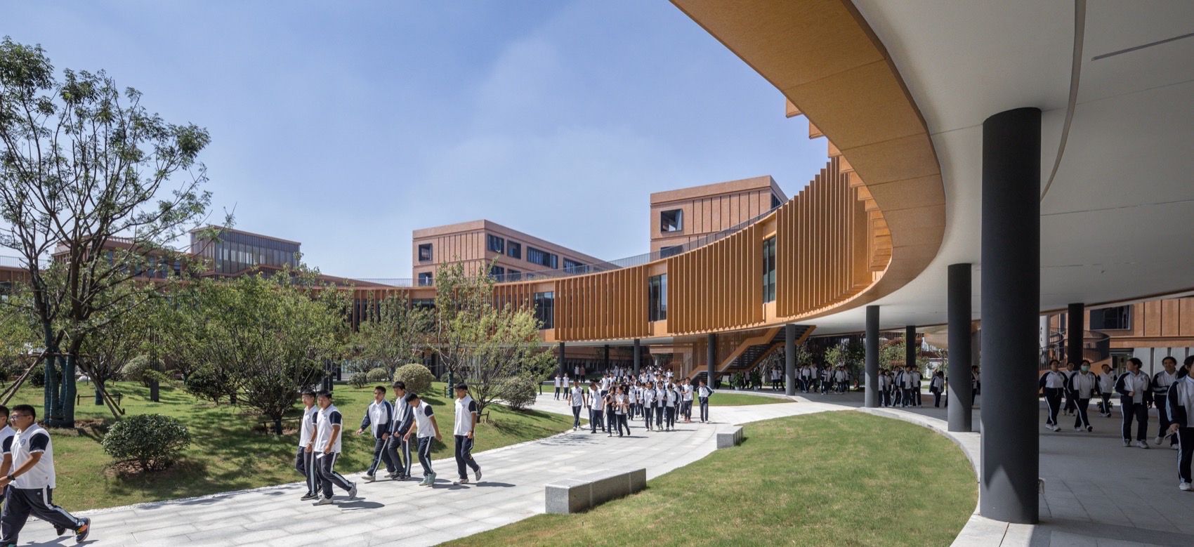 江苏省梅村高级中学空港分校丨中国无锡丨华南理工大学建筑设计研究院有限公司-10