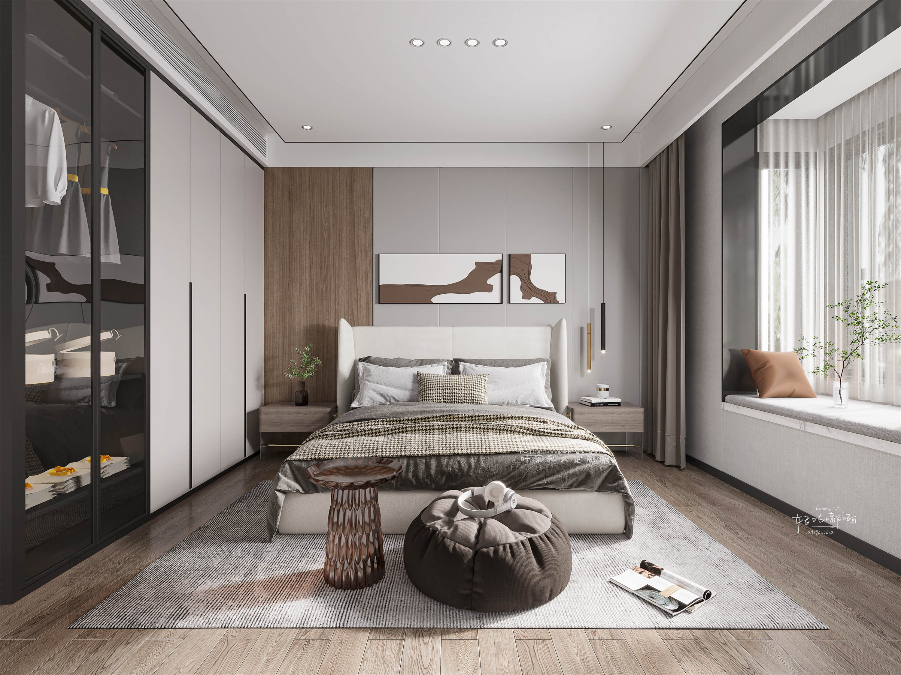 现代平层设计 · 自由生长的生命力-10