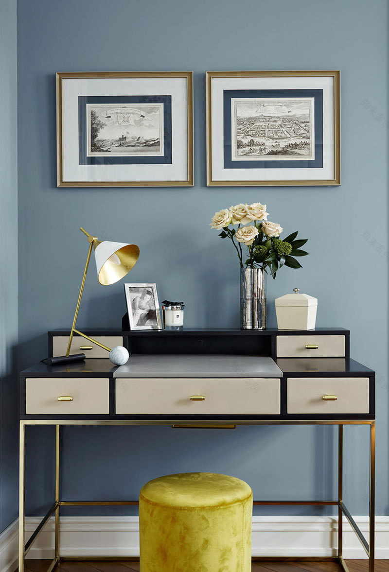 莫斯科市区 53 平米公寓 | 为妻子秘密打造的现代经典巴黎风-8