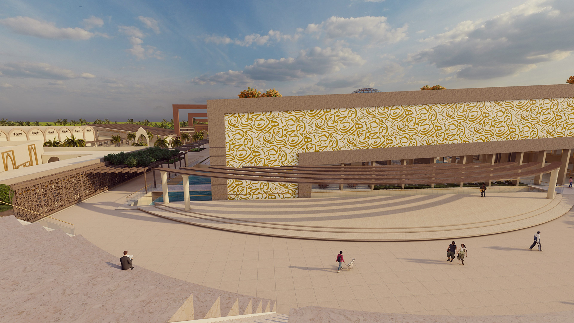 伊斯兰博物馆和文化中心毕业项目-105