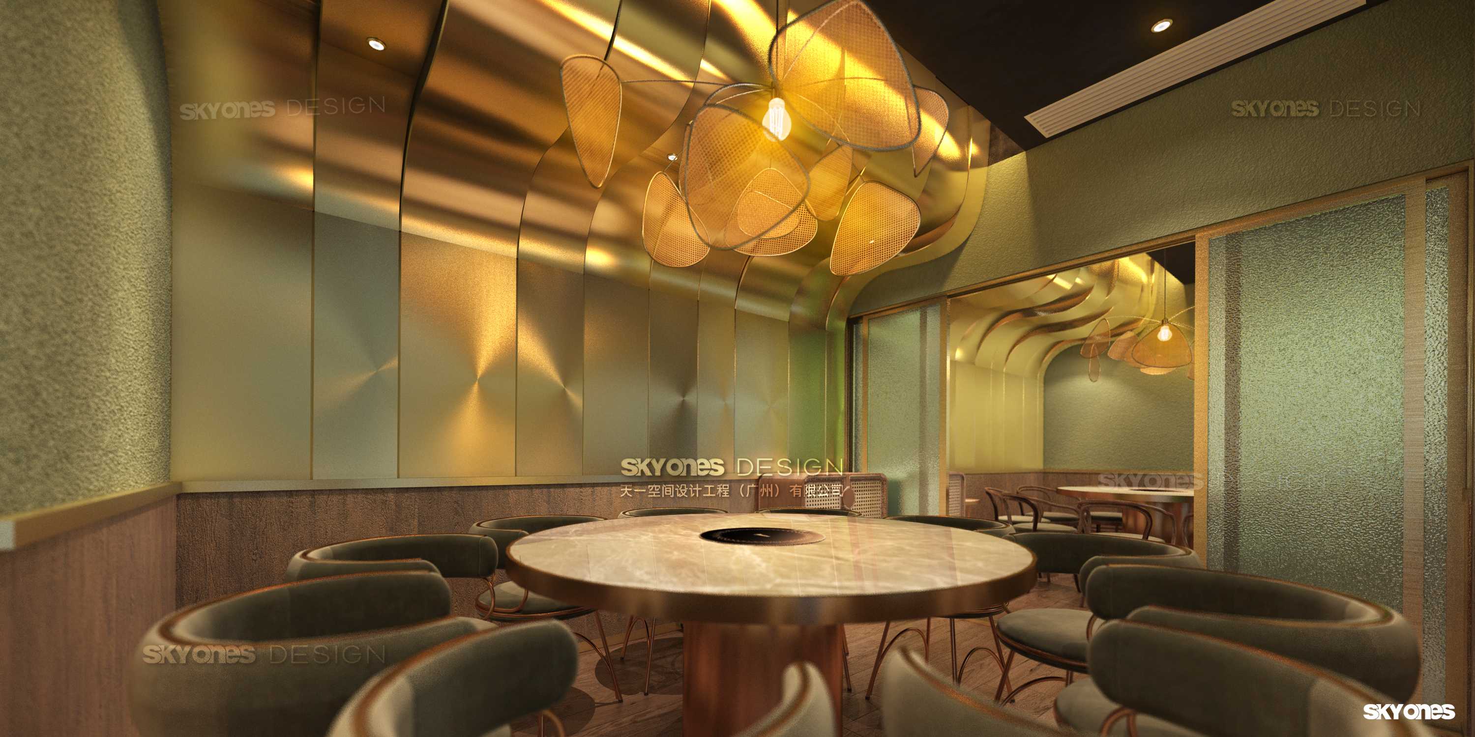 燃泰泰式火锅餐饮系统空间设计丨SKYONES-43