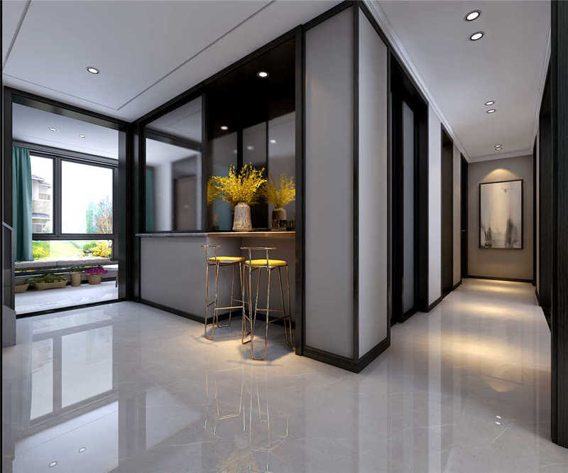 太和国建红郡港式轻奢复式设计-6