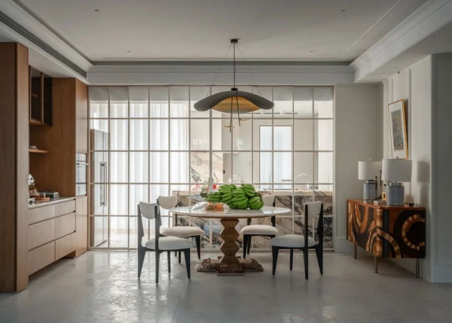 深圳240㎡大平层实景·住进绿意与松弛的家丨HOMBLE红柏设计-22