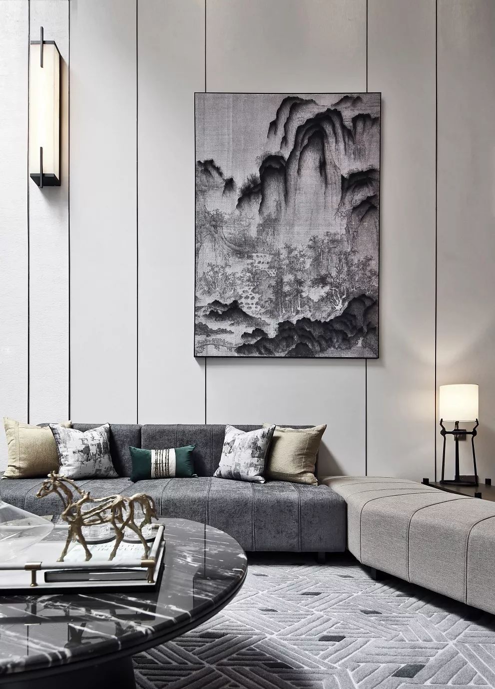 新中式装修风格 | 简约优雅，传统与现代完美结合-49