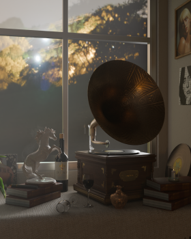 Echoes of Time: The Vintage Gramophone