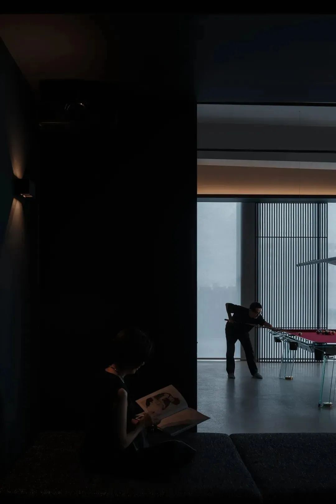 500㎡几何艺术城市客厅设计丨FEN DESIGN张奇峰室内设计事务所-38