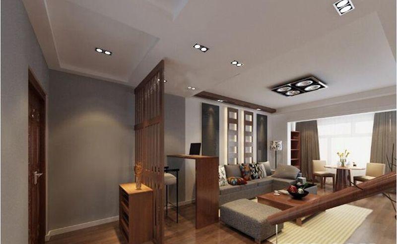 哈尔滨实创装饰打造宝宇天邑澜湾124平时尚现代两居-13