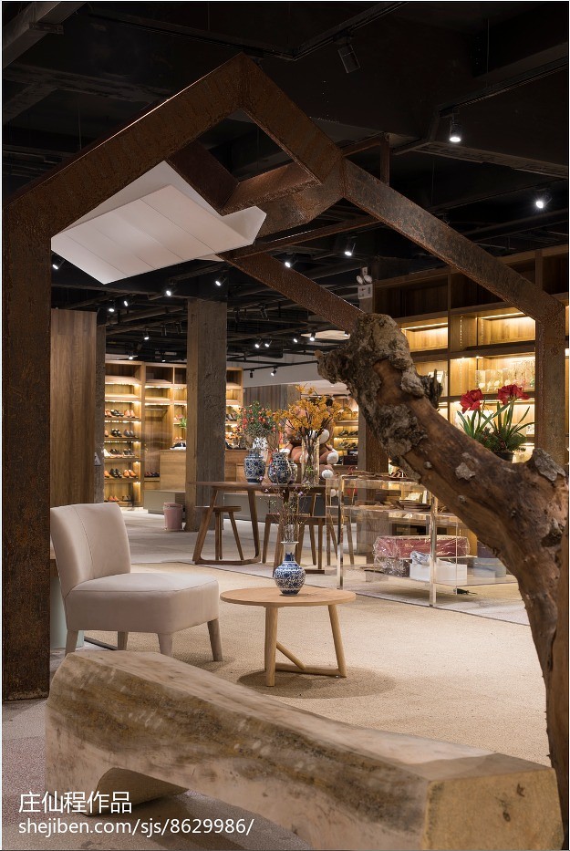 300万元购物空间1600平米装修案例（乐淘生活馆）丨Jonsen design-31