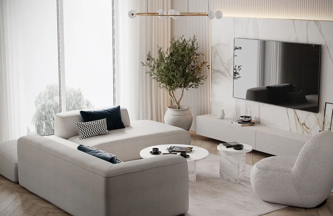 轻奢新古典,现代空间的优雅艺术丨HPISD-14