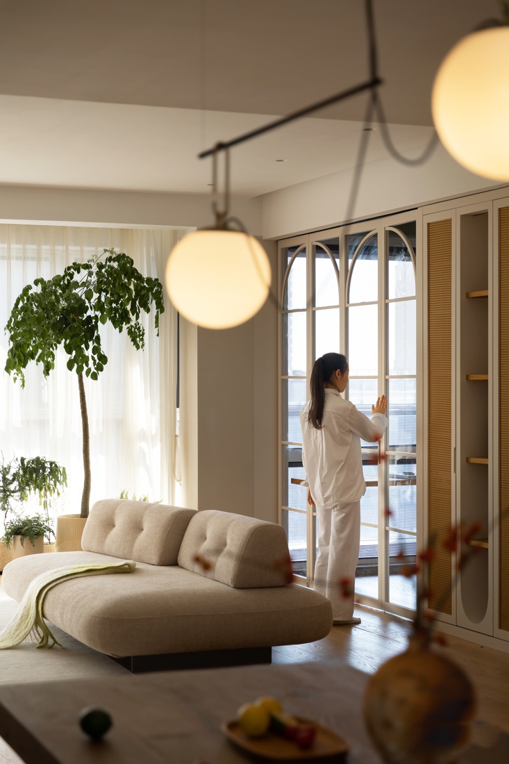 187㎡ 碧云尊邸大平层,自然柔和之美 · 示觉设计-23