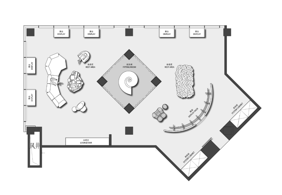 唯惜 LE'PRECIOUS 婚纱郑州双店丨中国郑州丨SALONE DEL SALON|得德设计-62