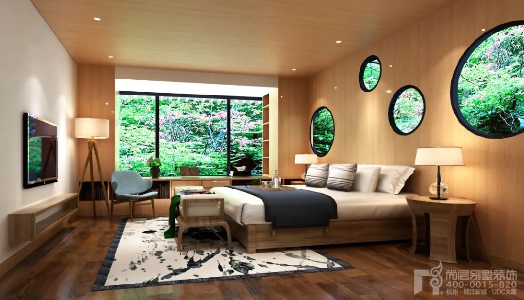现代自然风别墅设计丨尚层别墅装饰-38
