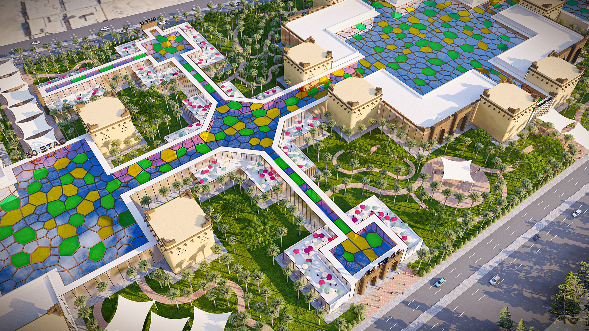 Commercial complex and fuel station project-13