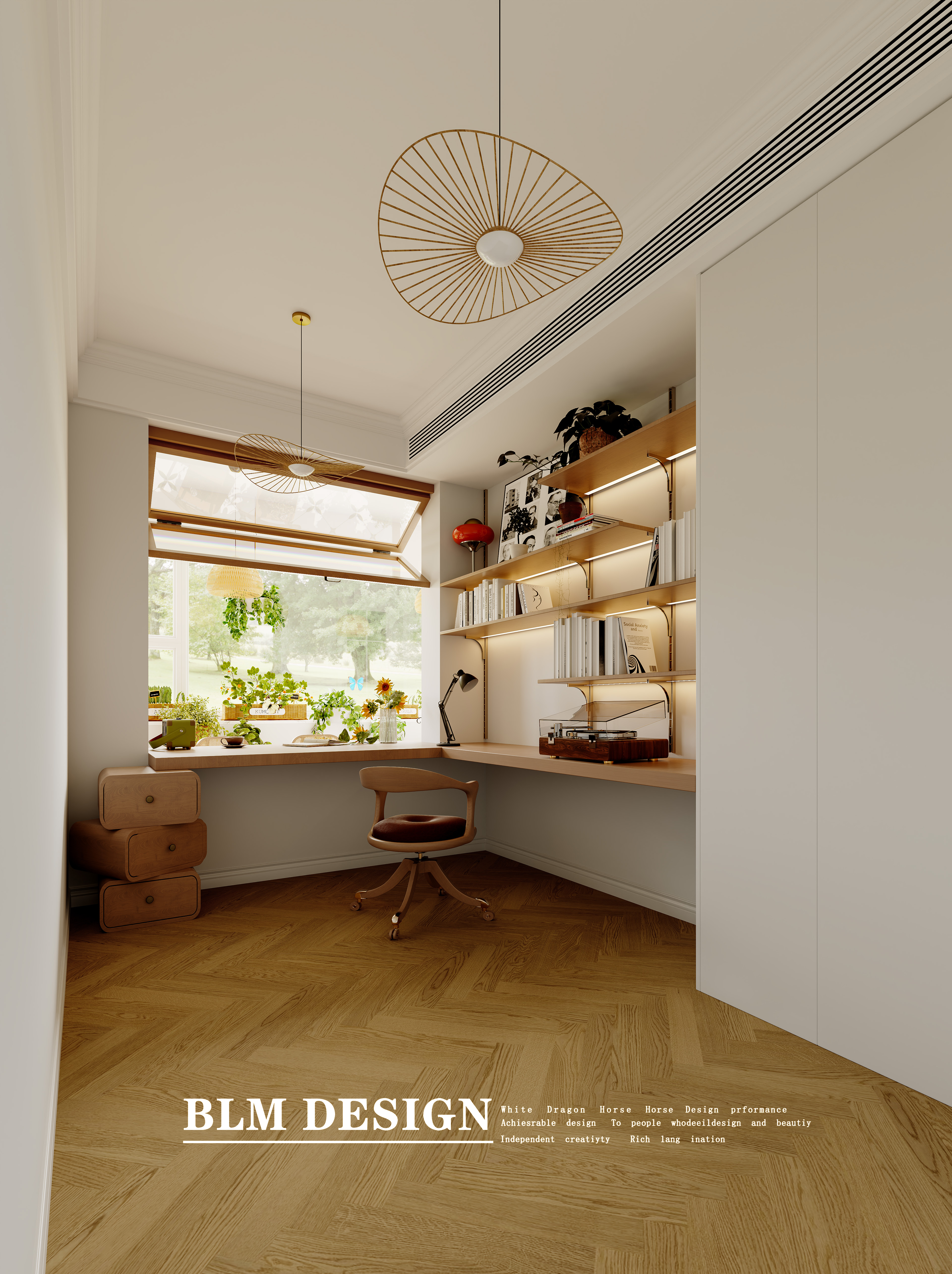 田园自然风家装效果案例-0