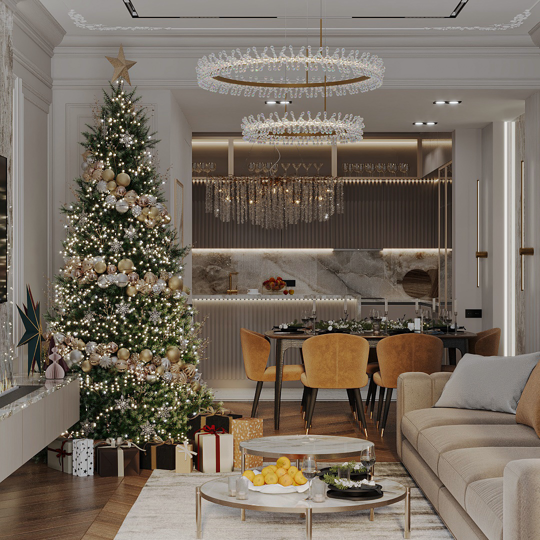 Neoclassic apartment design-6
