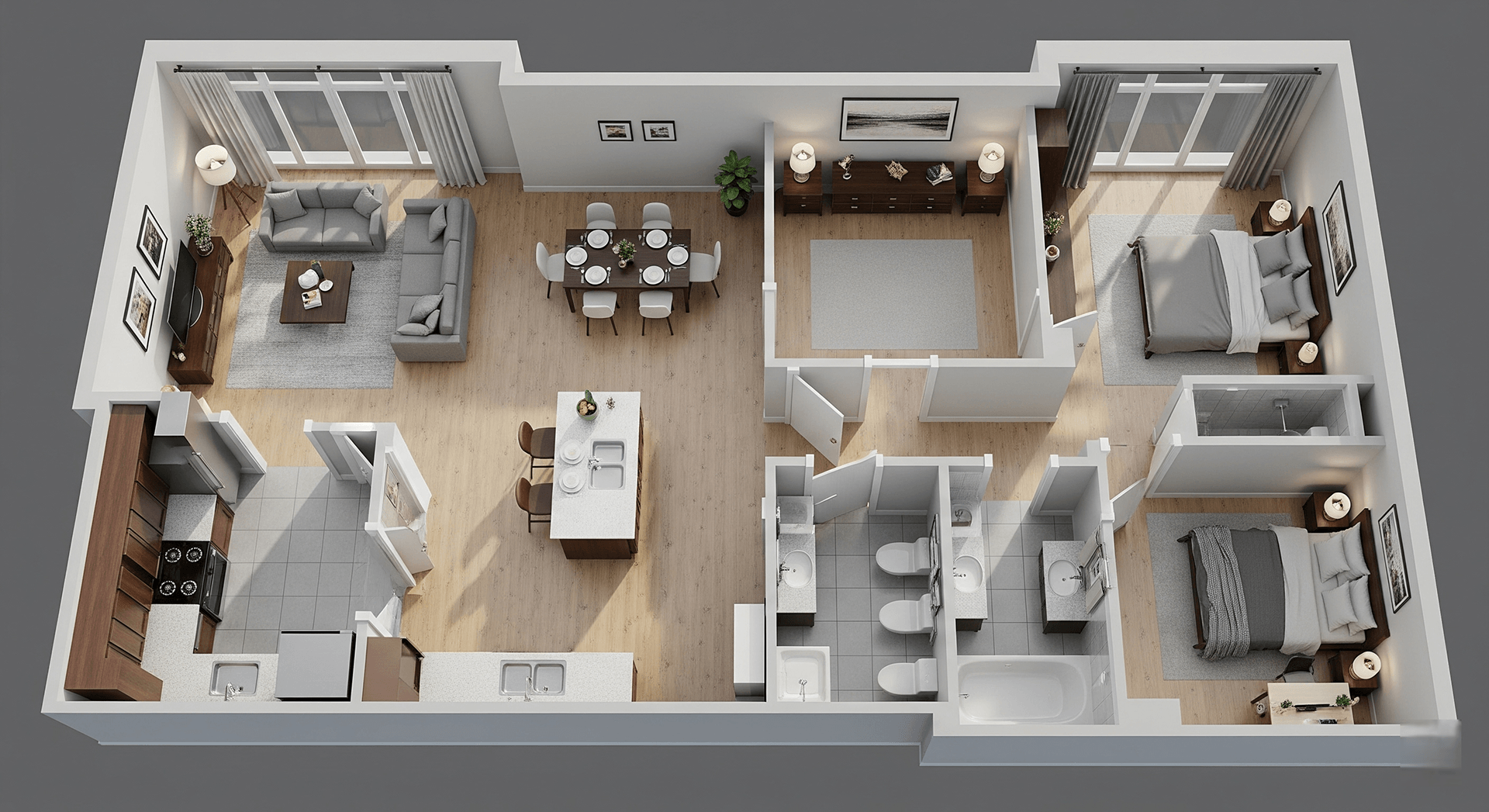 3D Floor plan designs-12