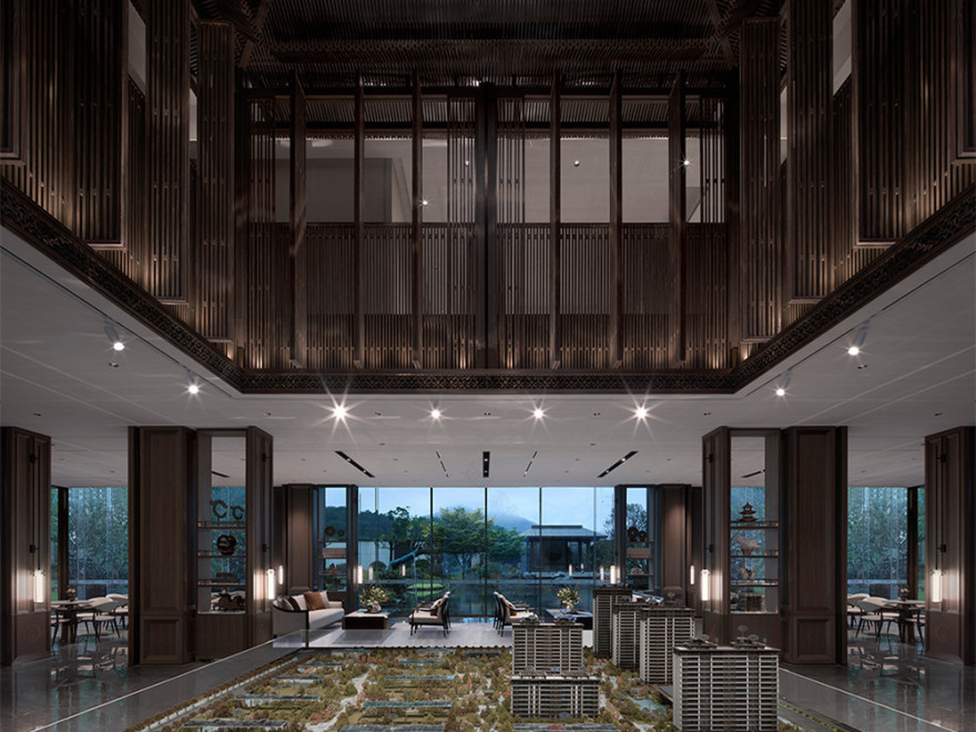 重庆秀山新锦成锦华府销售中心丨中国重庆丨昊泽空间设计-2