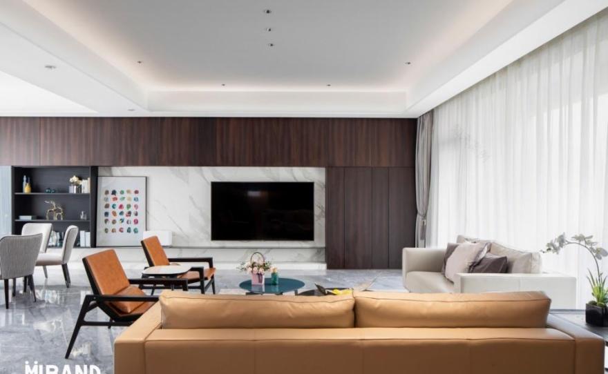 300 平现代别墅,打造自然温馨家居空间-2