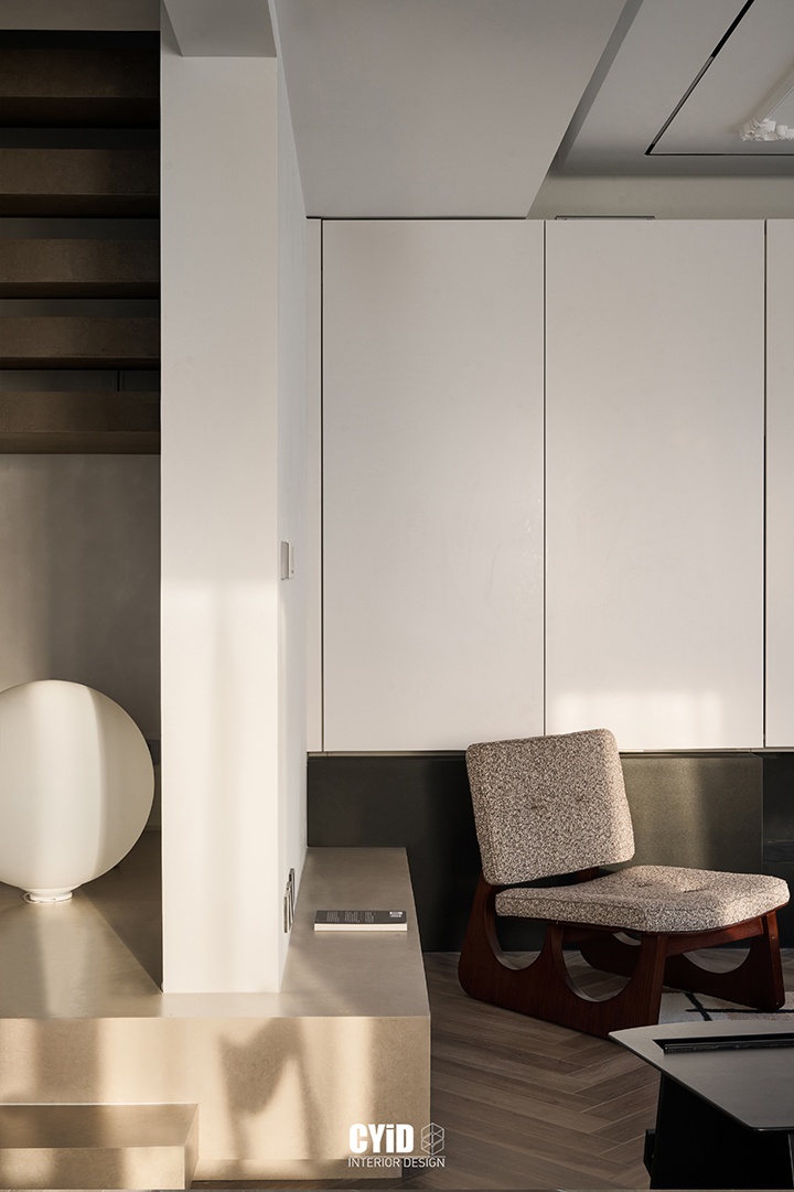 落于首都排屋的现代法式丨中国北京丨辰佑设计,颜青软装-16