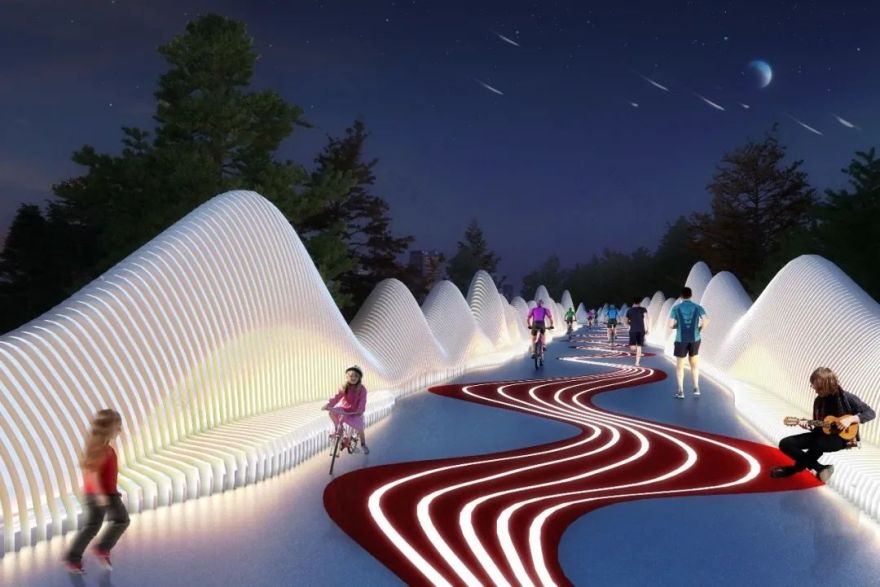 锦城绿道东段(成彭高速成洛大道段)景观桥设计丨中国成都丨CDAD-53