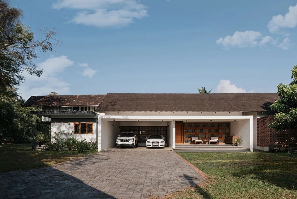 印度House of Quad现代住宅丨Thomas Parambil Architects-7