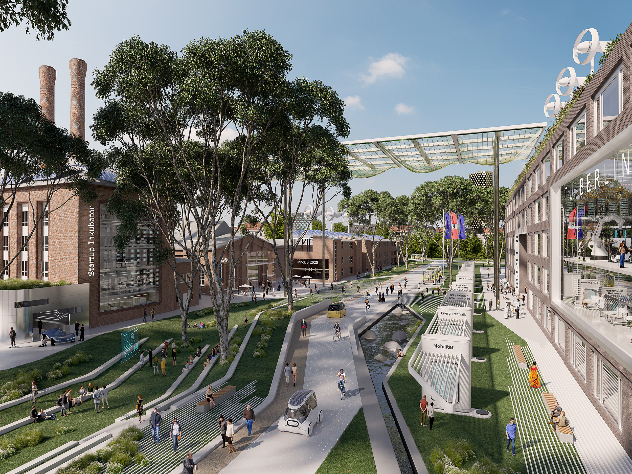 Zukunftsszenario  Berlin（柏林未来情景）丨德国柏林丨xoio（3D设计及沟通等:Peter Stulz）-3