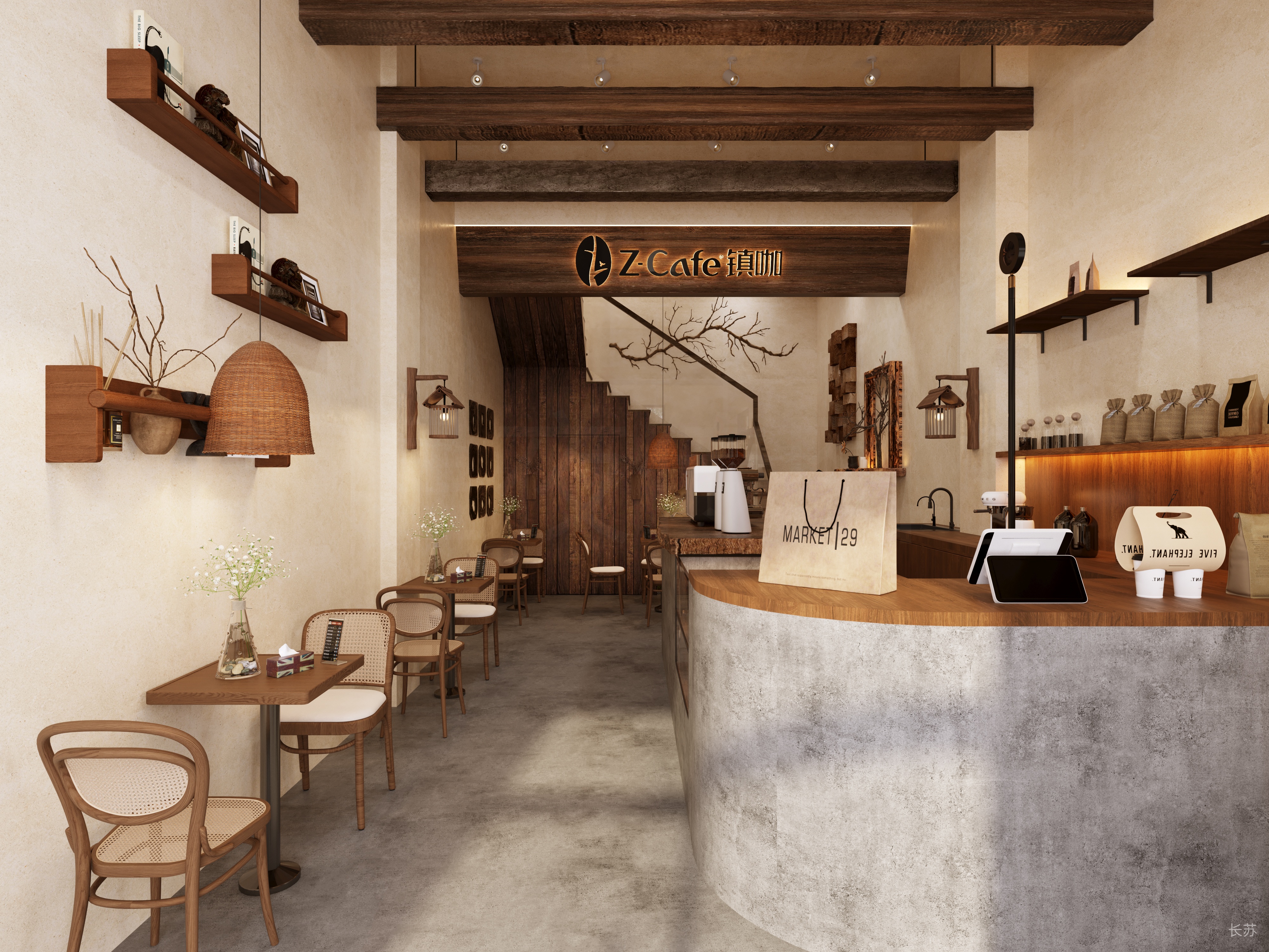 咖啡馆设计，体验城市中的慢节奏-4